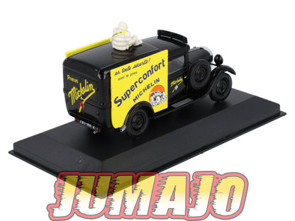 MICH33 voiture 1/43 IXO altaya MICHELIN : PEUGEOT 301 Fourgonnette Superconfort