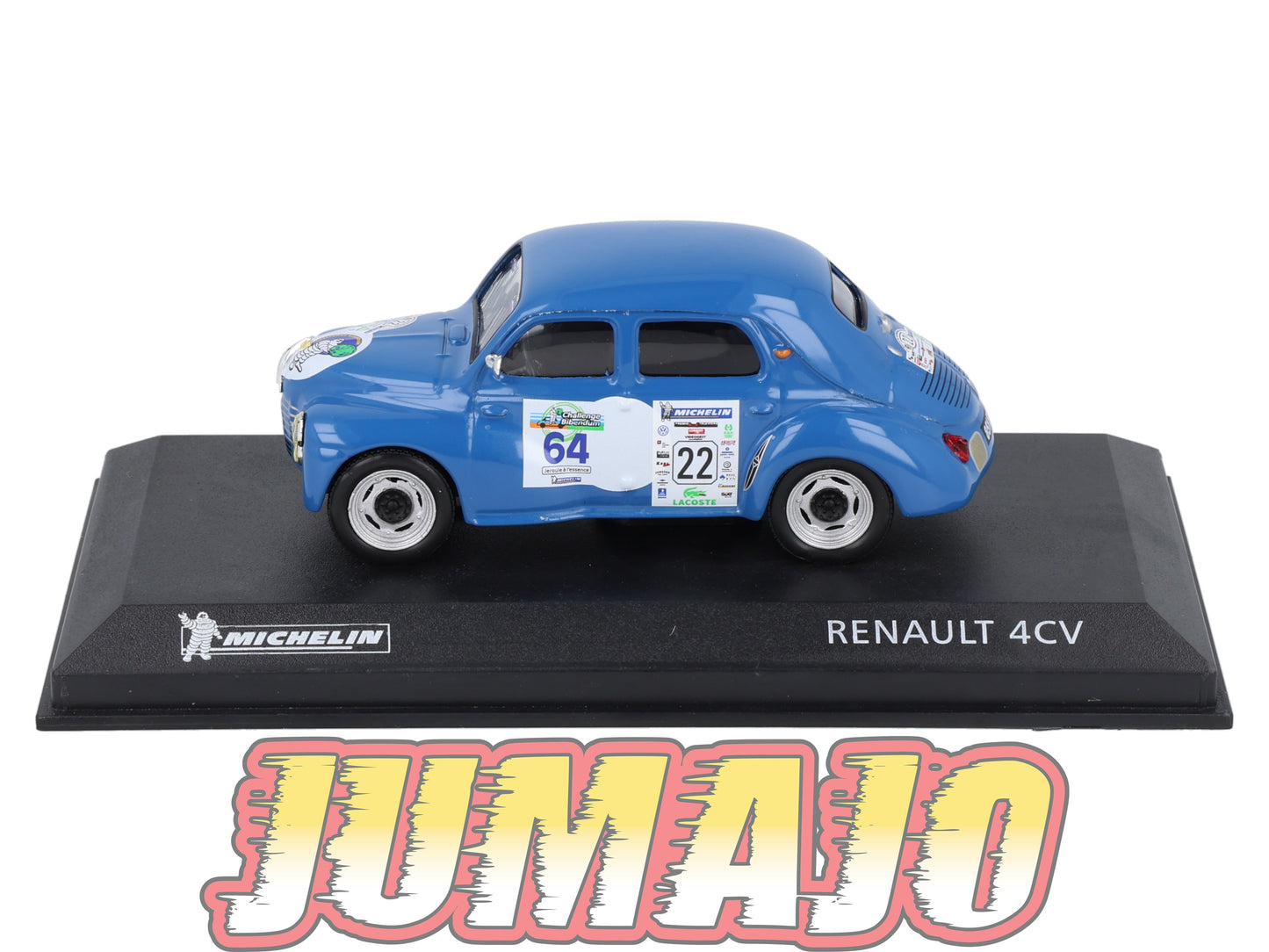 MICH37 voiture 1/43 IXO altaya MICHELIN : RENAULT 4CV