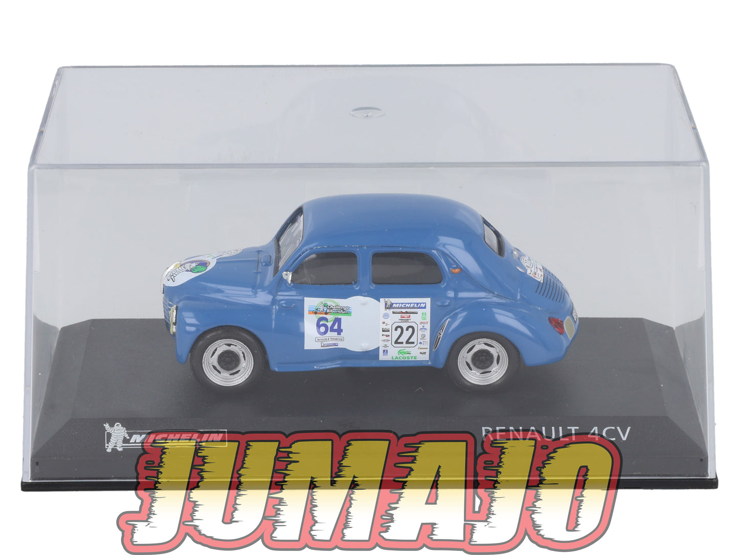 MICH37 voiture 1/43 IXO altaya MICHELIN : RENAULT 4CV
