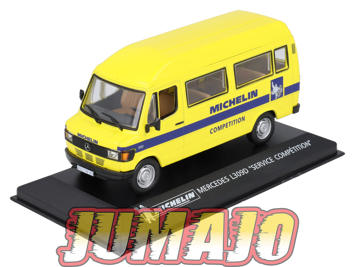 MICH39 voiture 1/43 IXO altaya MICHELIN : MERCEDES L309D Service compétition