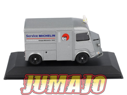 MICH40 voiture 1/43 IXO altaya MICHELIN : CITROËN Type H Service Michelin
