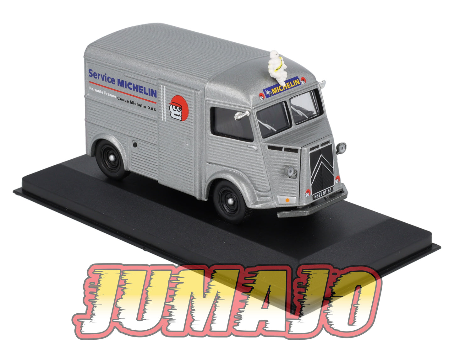 MICH40 voiture 1/43 IXO altaya MICHELIN : CITROËN Type H Service Michelin