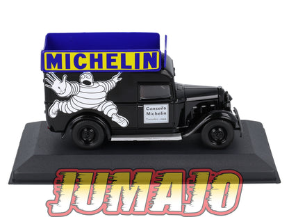 MICH42 voiture 1/43 IXO altaya MICHELIN : RENAULT KZ7 Publicitaire