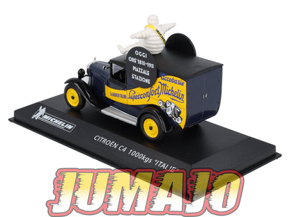 MICH43 voiture 1/43 IXO altaya MICHELIN : CITROËN C4 1000KGS Italie