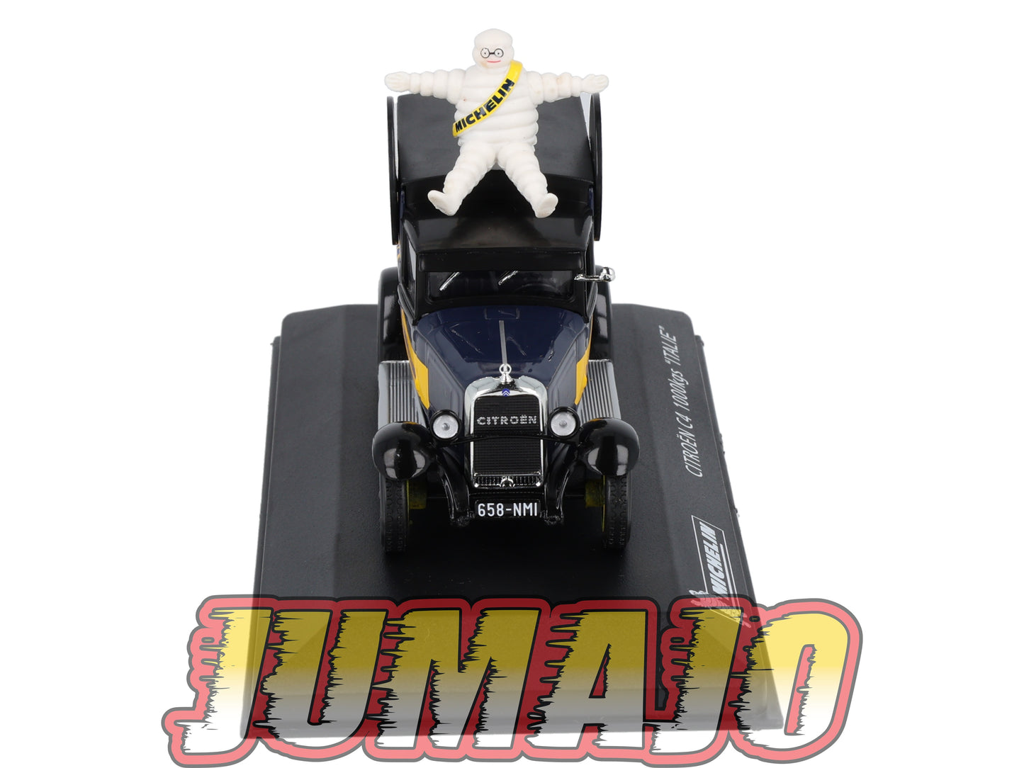 MICH43 voiture 1/43 IXO altaya MICHELIN : CITROËN C4 1000KGS Italie