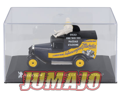 MICH43 voiture 1/43 IXO altaya MICHELIN : CITROËN C4 1000KGS Italie