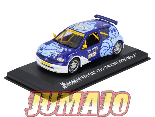 MICH45 voiture 1/43 IXO altaya MICHELIN : RENAULT Clio Driving experience