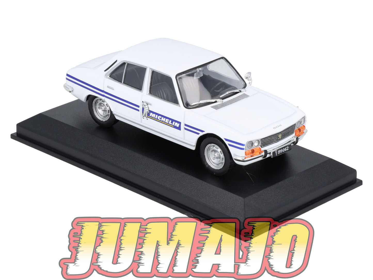 MICH46 voiture 1/43 IXO altaya MICHELIN PEUGEOT 504 Argentine
