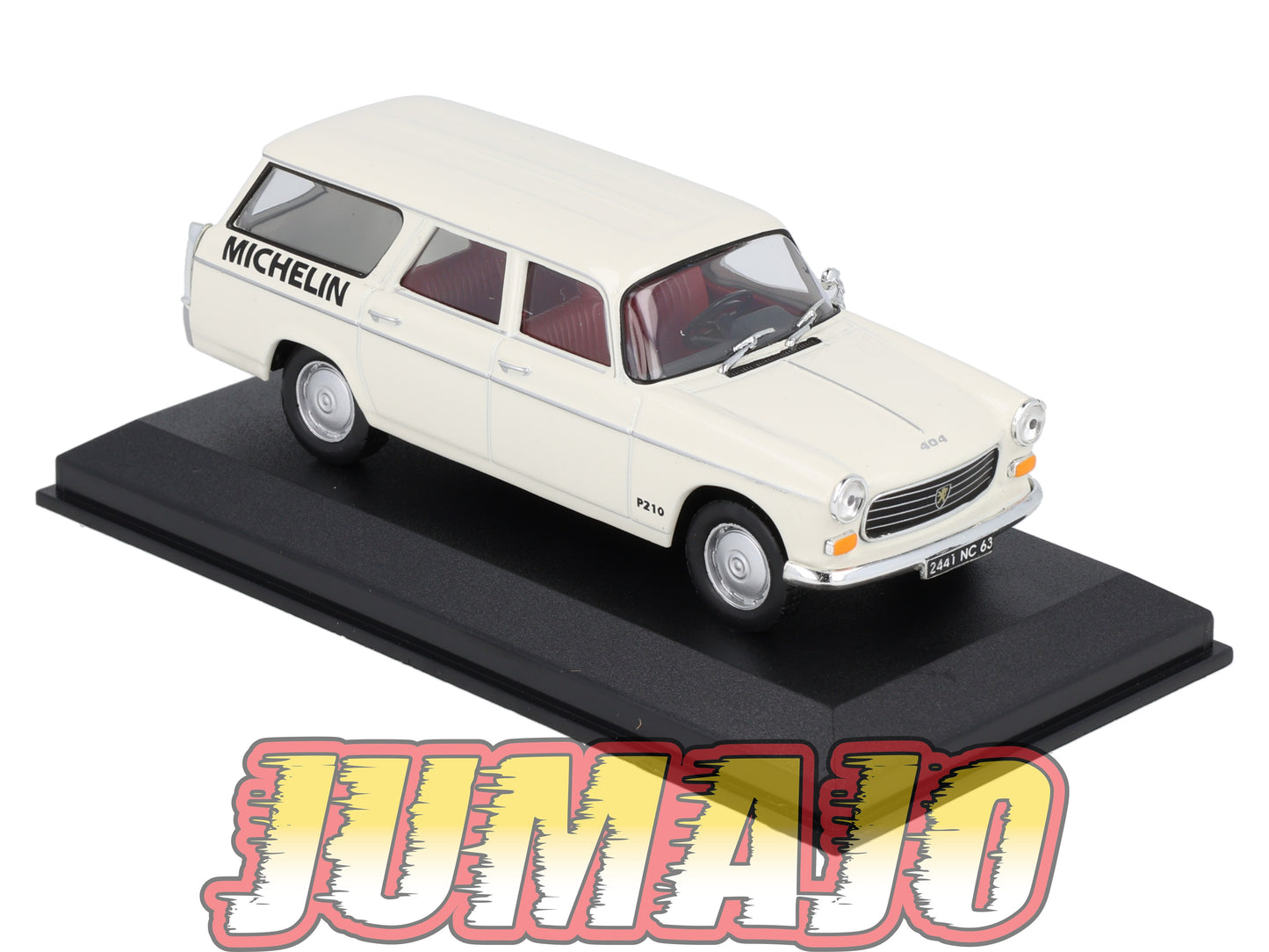 MICH47 voiture 1/43 IXO altaya MICHELIN : PEUGEOT 404 Break