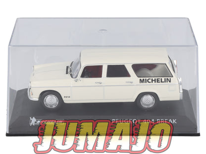 MICH47 voiture 1/43 IXO altaya MICHELIN : PEUGEOT 404 Break