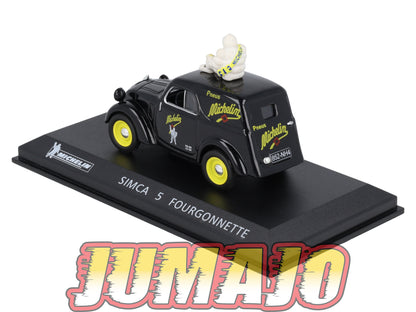 MICH8 voiture 1/43 IXO altaya MICHELIN : SIMCA 5 Fourgonnette