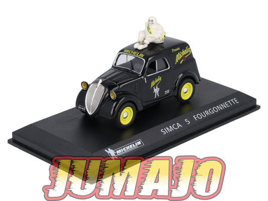 MICH8 voiture 1/43 IXO altaya MICHELIN : SIMCA 5 Fourgonnette