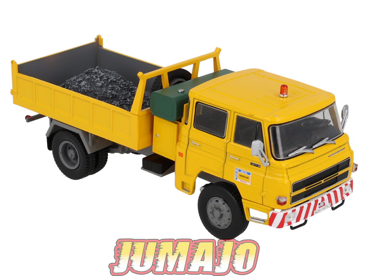 MOP1 Camions MOP 1/43 salvat Barreiros 4214 B + Brouette + barrière