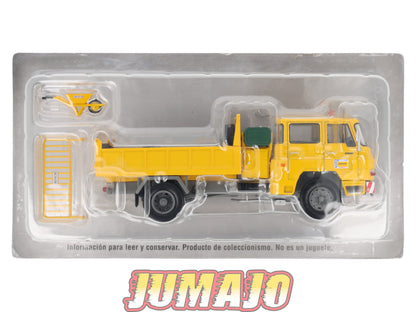 MOP1 Camions MOP 1/43 salvat Barreiros 4214 B + Brouette + barrière