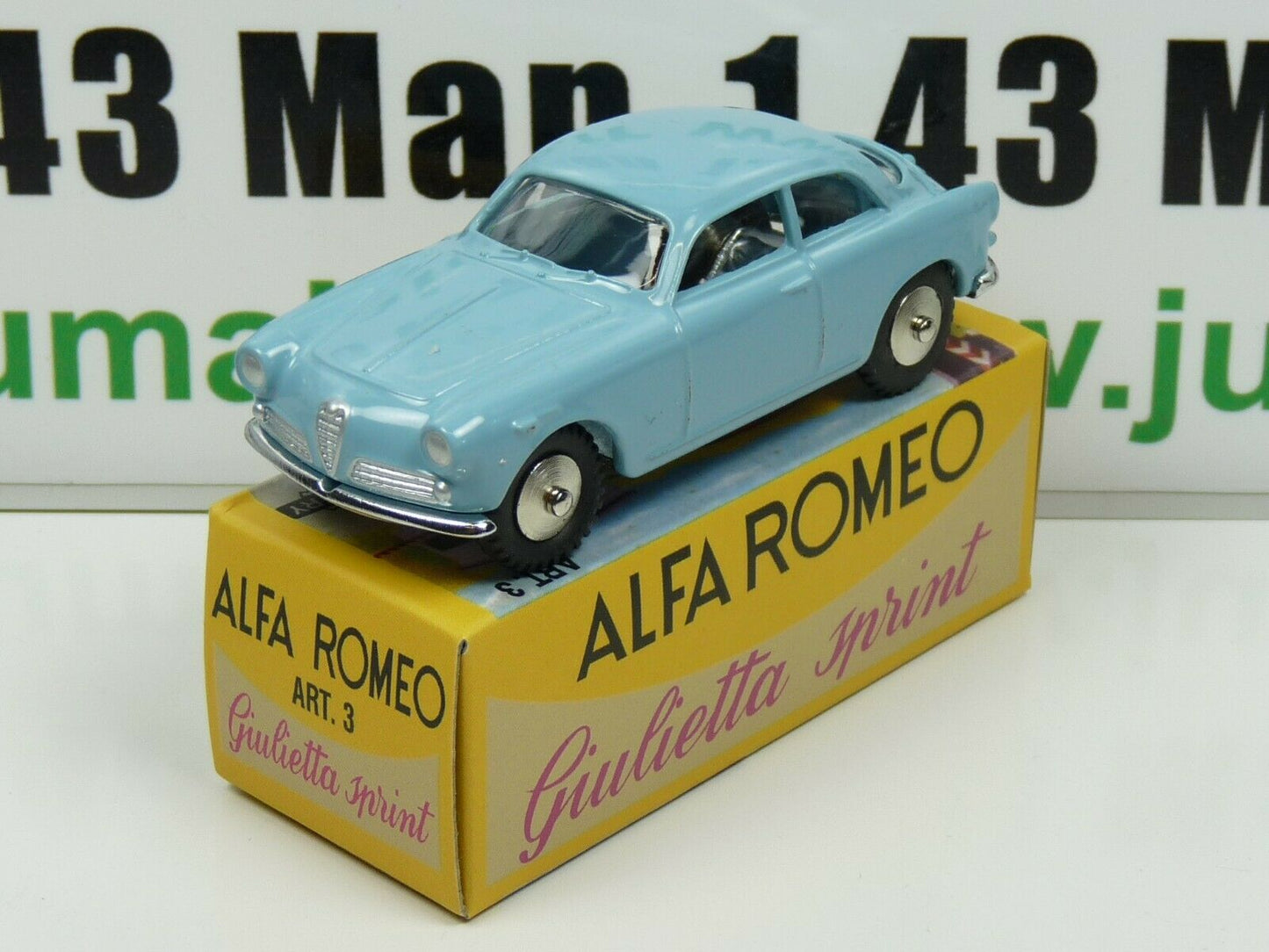 MRY1+2+3 LOT 3 Voiture 1/48 MERCURY hachette : Alfa Romeo Giulietta Fiat 600 1100