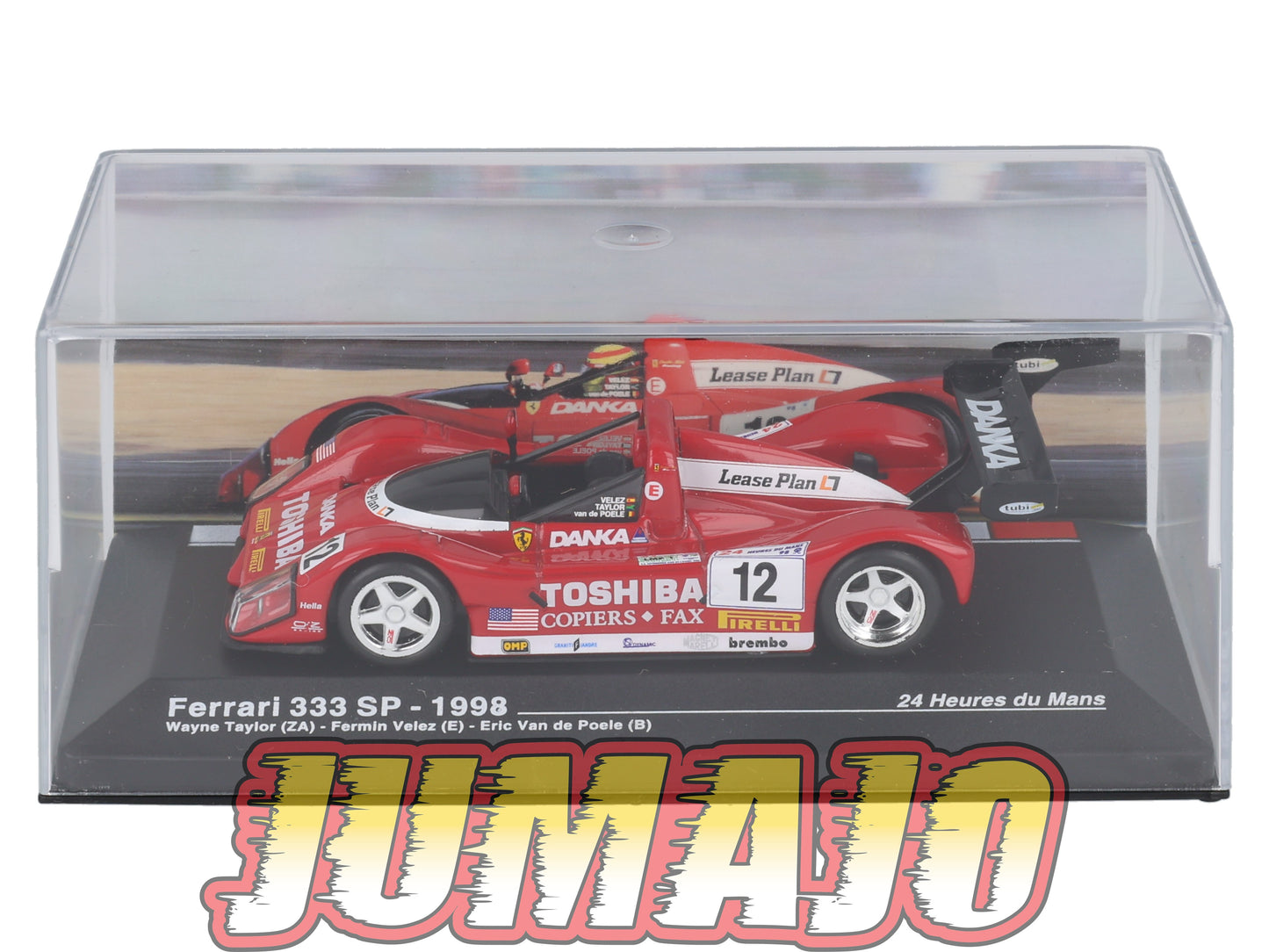 MS11 1/43 IXO Altaya 24H Du Mans FERRARI 333 Spi W.Taylor #12 1998