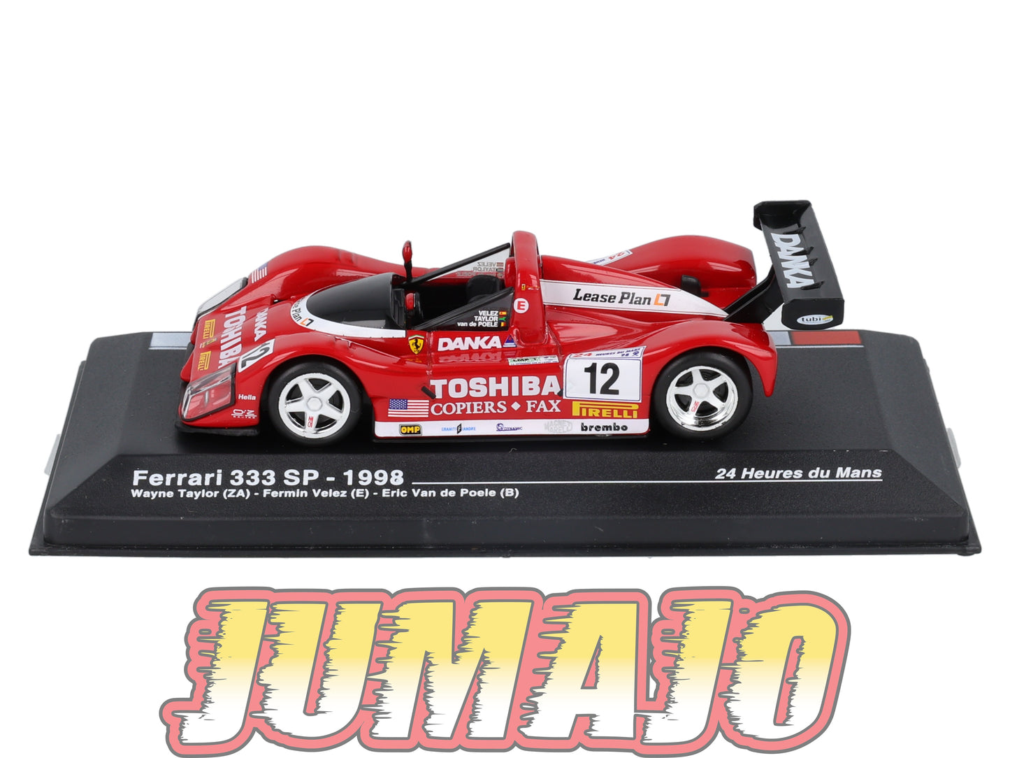 MS11 1/43 IXO Altaya 24H Du Mans FERRARI 333 Spi W.Taylor #12 1998