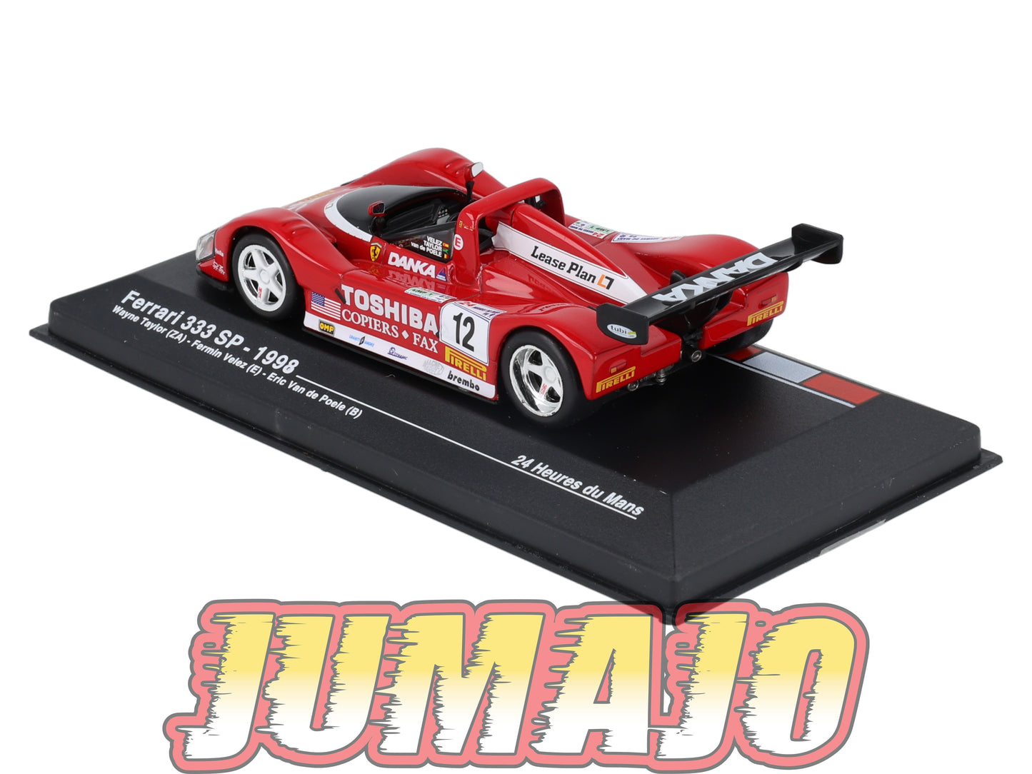 MS11 1/43 IXO Altaya 24H Du Mans FERRARI 333 Spi W.Taylor #12 1998