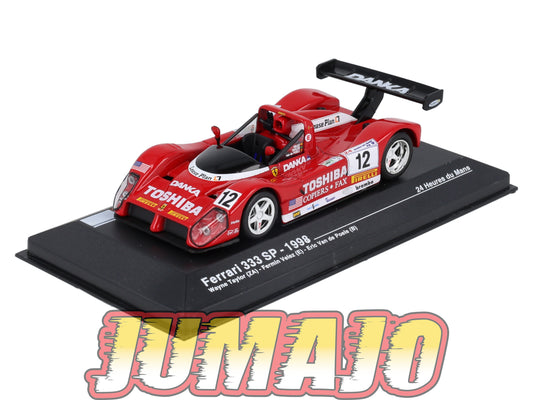 MS11 1/43 IXO Altaya 24H Du Mans FERRARI 333 Spi W.Taylor #12 1998