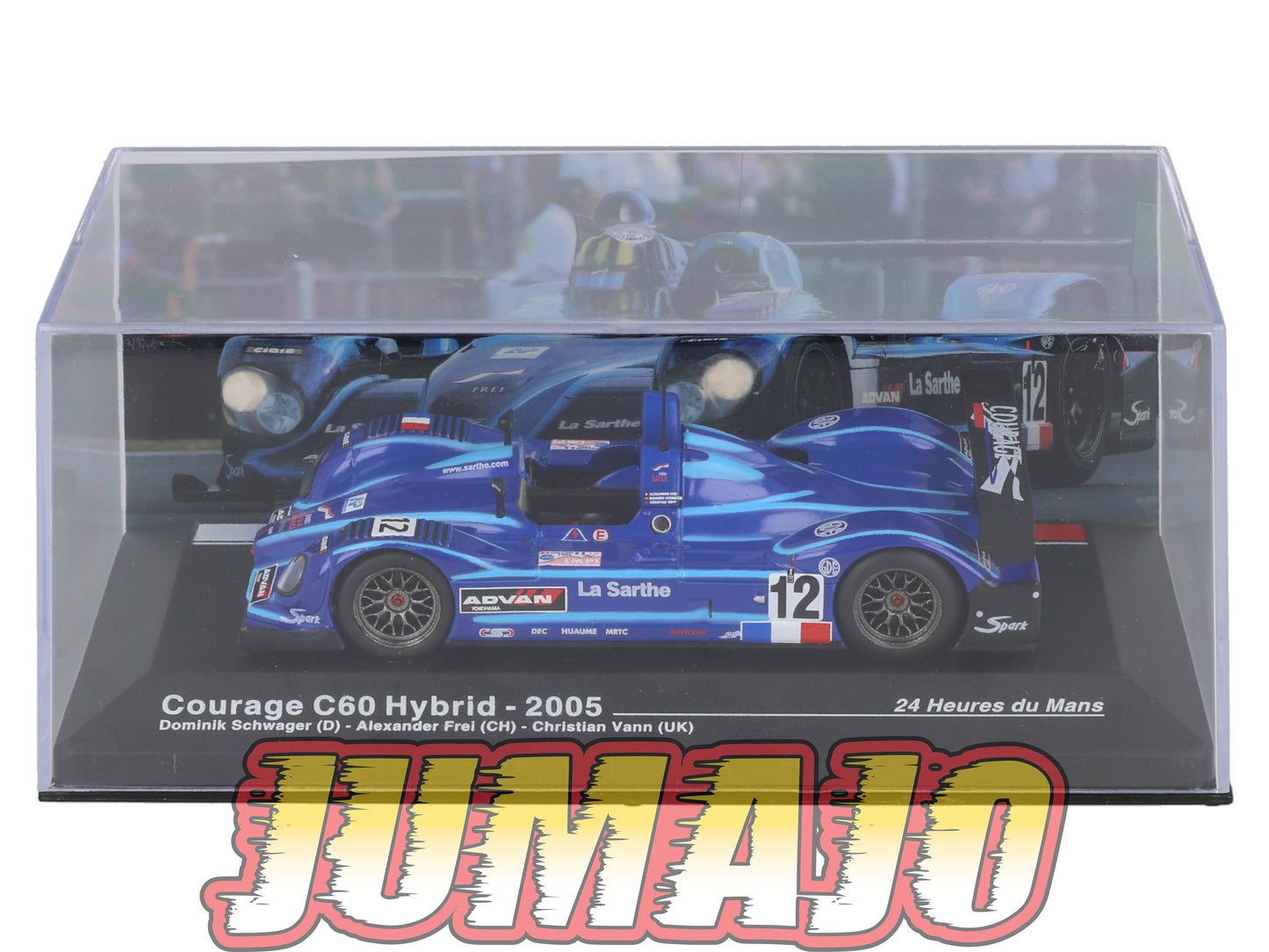 MS12 1/43 IXO Altaya 24H du Mans COURAGE C60 Hybrid D.Schwager 2005 #12