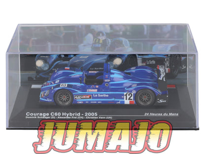 MS12 1/43 IXO Altaya 24H du Mans COURAGE C60 Hybrid D.Schwager 2005 #12