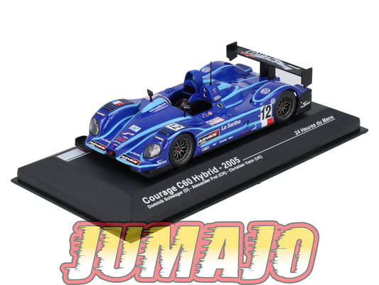 MS12 1/43 IXO Altaya 24H du Mans COURAGE C60 Hybrid D.Schwager 2005 #12