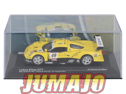 MS14 1/43 IXO Altaya 24H du Mans LOTUS Elise GT1 M.Hezemans #49