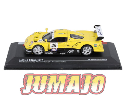 MS14 1/43 IXO Altaya 24H du Mans LOTUS Elise GT1 M.Hezemans #49