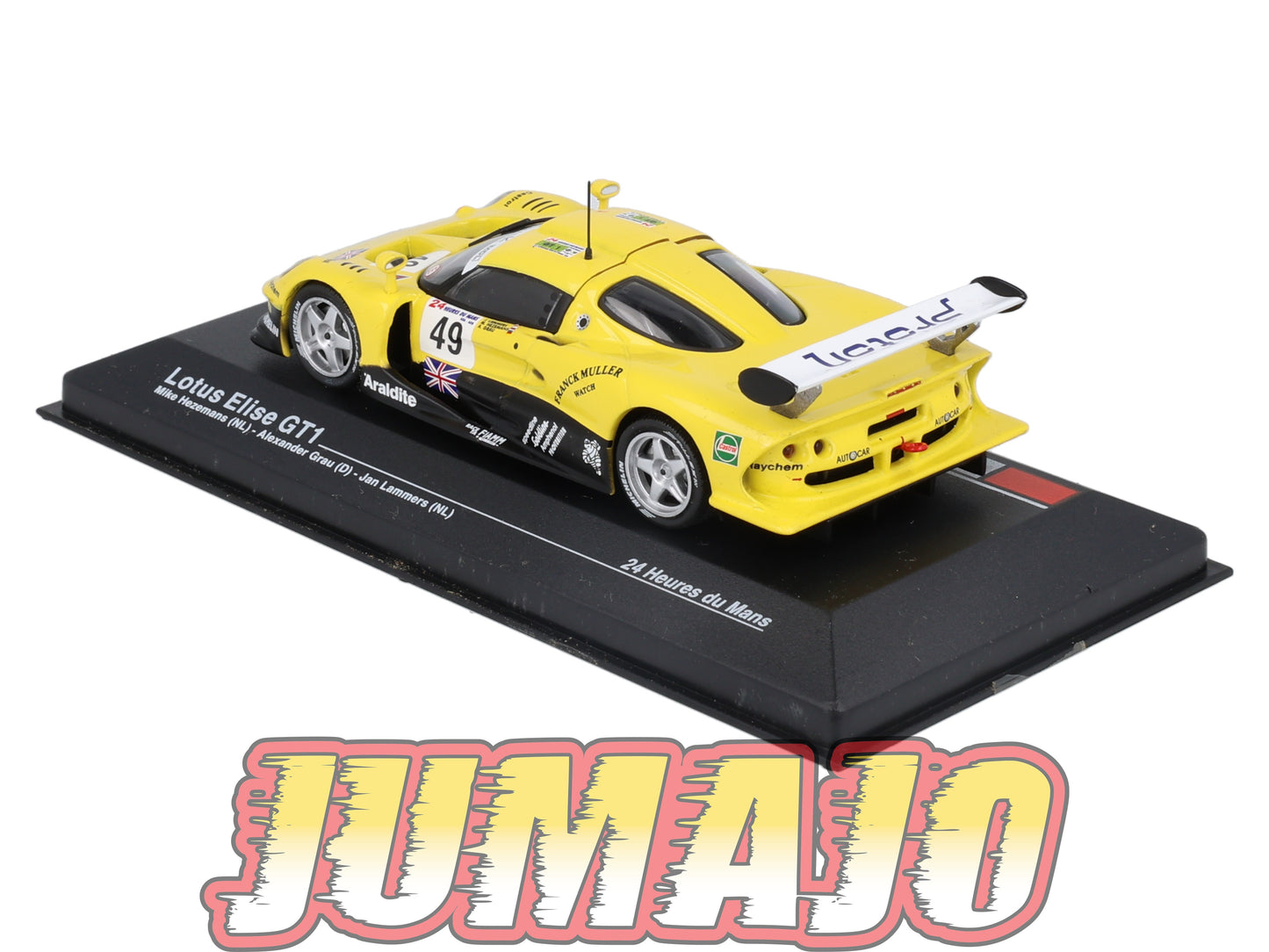 MS14 1/43 IXO Altaya 24H du Mans LOTUS Elise GT1 M.Hezemans #49