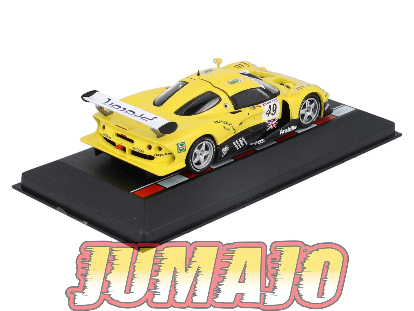 MS14 1/43 IXO Altaya 24H du Mans LOTUS Elise GT1 M.Hezemans #49