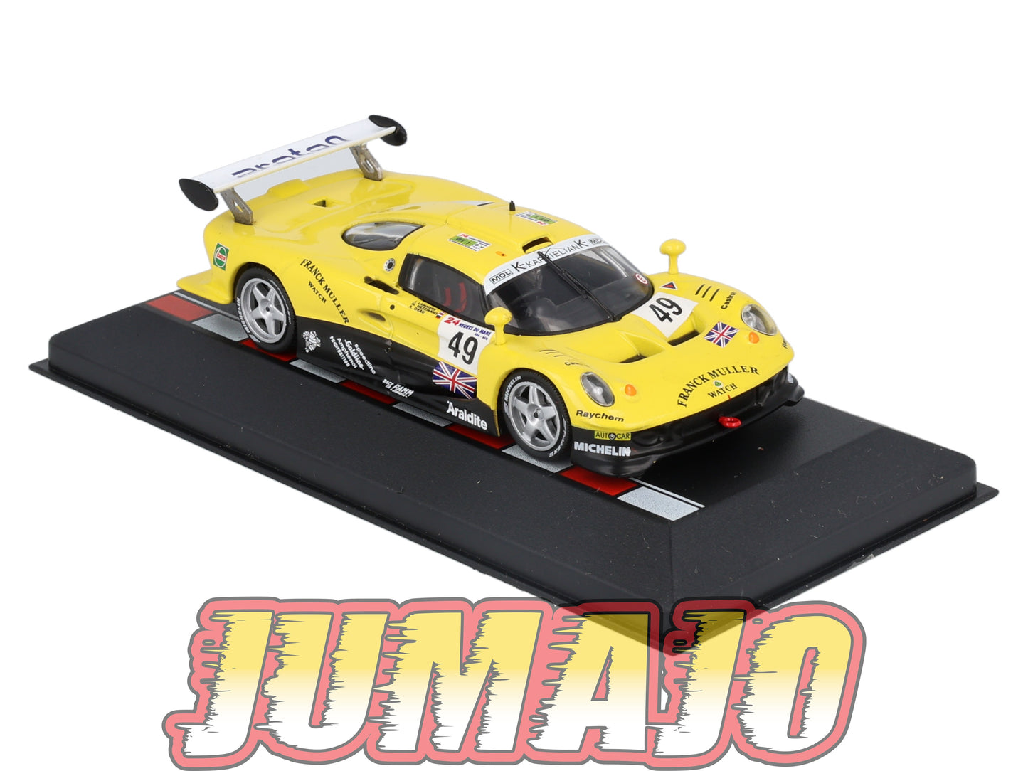 MS14 1/43 IXO Altaya 24H du Mans LOTUS Elise GT1 M.Hezemans #49