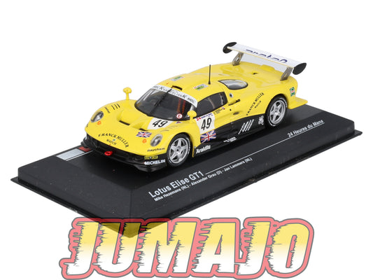MS14 1/43 IXO Altaya 24H du Mans LOTUS Elise GT1 M.Hezemans #49