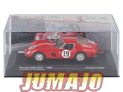 MS15 1/43 IXO Altaya 24H Du Mans FERRARI 250 GTO J.Guichet 1962 #19