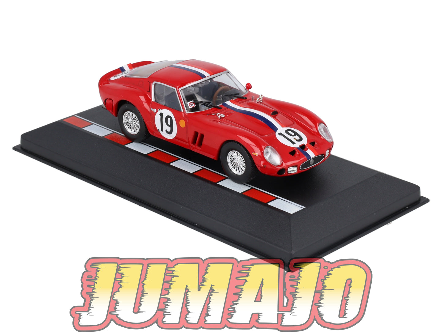 MS15 1/43 IXO Altaya 24H Du Mans FERRARI 250 GTO J.Guichet 1962 #19