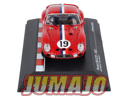 MS15 1/43 IXO Altaya 24H Du Mans FERRARI 250 GTO J.Guichet 1962 #19