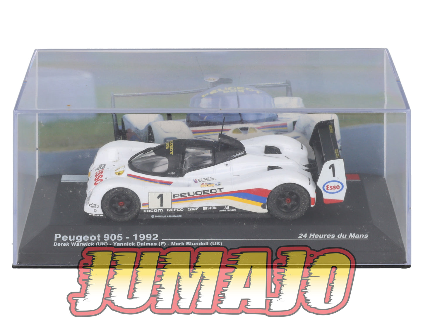 MS17 1/43 IXO Altaya 24H Le mans PEUGEOT 905 WINNER 1992 D Warwick #1