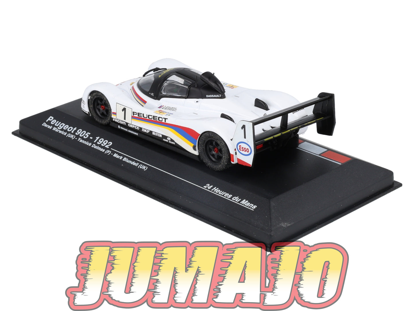 MS17 1/43 IXO Altaya 24H Le mans PEUGEOT 905 WINNER 1992 D Warwick #1