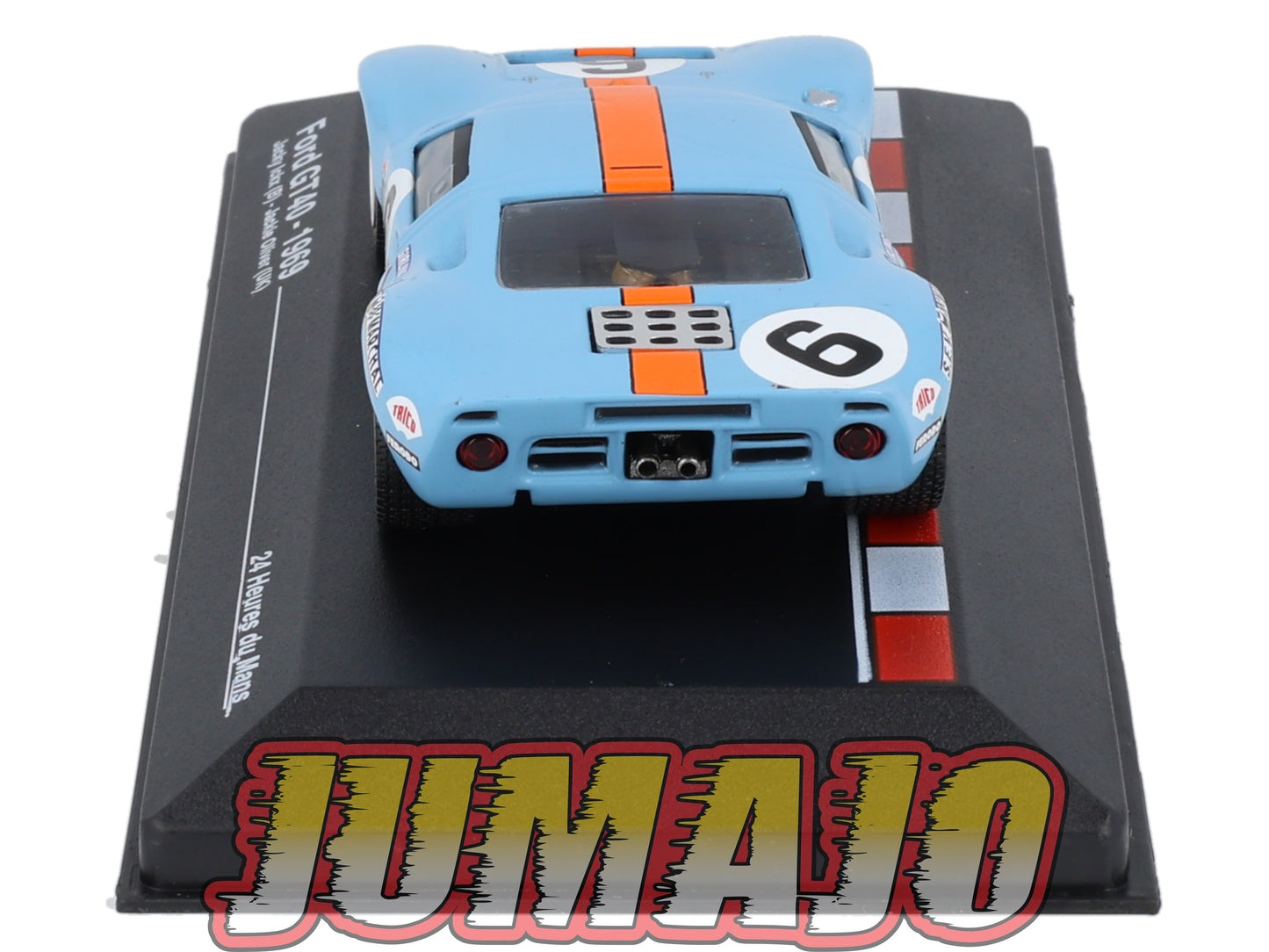 MS18 1/43 IXO Altaya 24H du Mans FORD GT40 J.Ickx 1969 #6