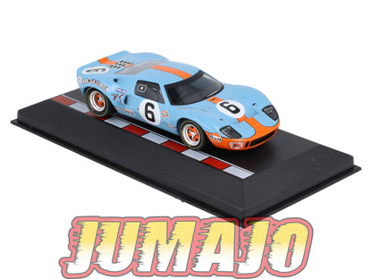 MS18 1/43 IXO Altaya 24H du Mans FORD GT40 J.Ickx 1969 #6