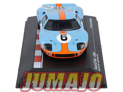 MS18 1/43 IXO Altaya 24H du Mans FORD GT40 J.Ickx 1969 #6