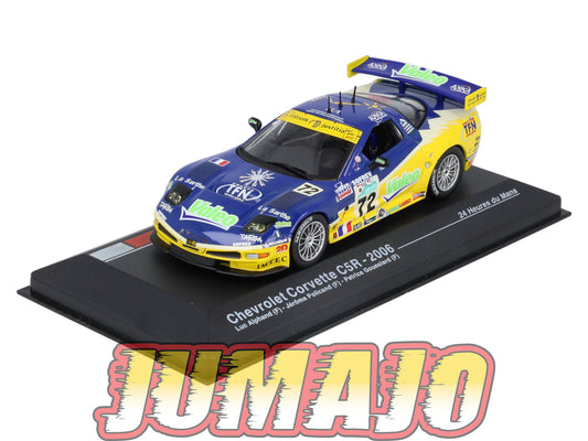 MS19 1/43 IXO Altaya 24H Du Mans CHEVROLET Corvette C5R 2006 L.Alphand #72