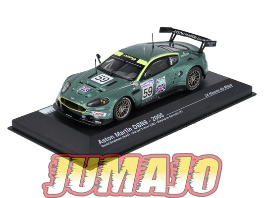 MS1 1/43 IXO Altaya Passion vitesse GT ASTON MARTIN DBR9 24H Mans 2005 Brabham