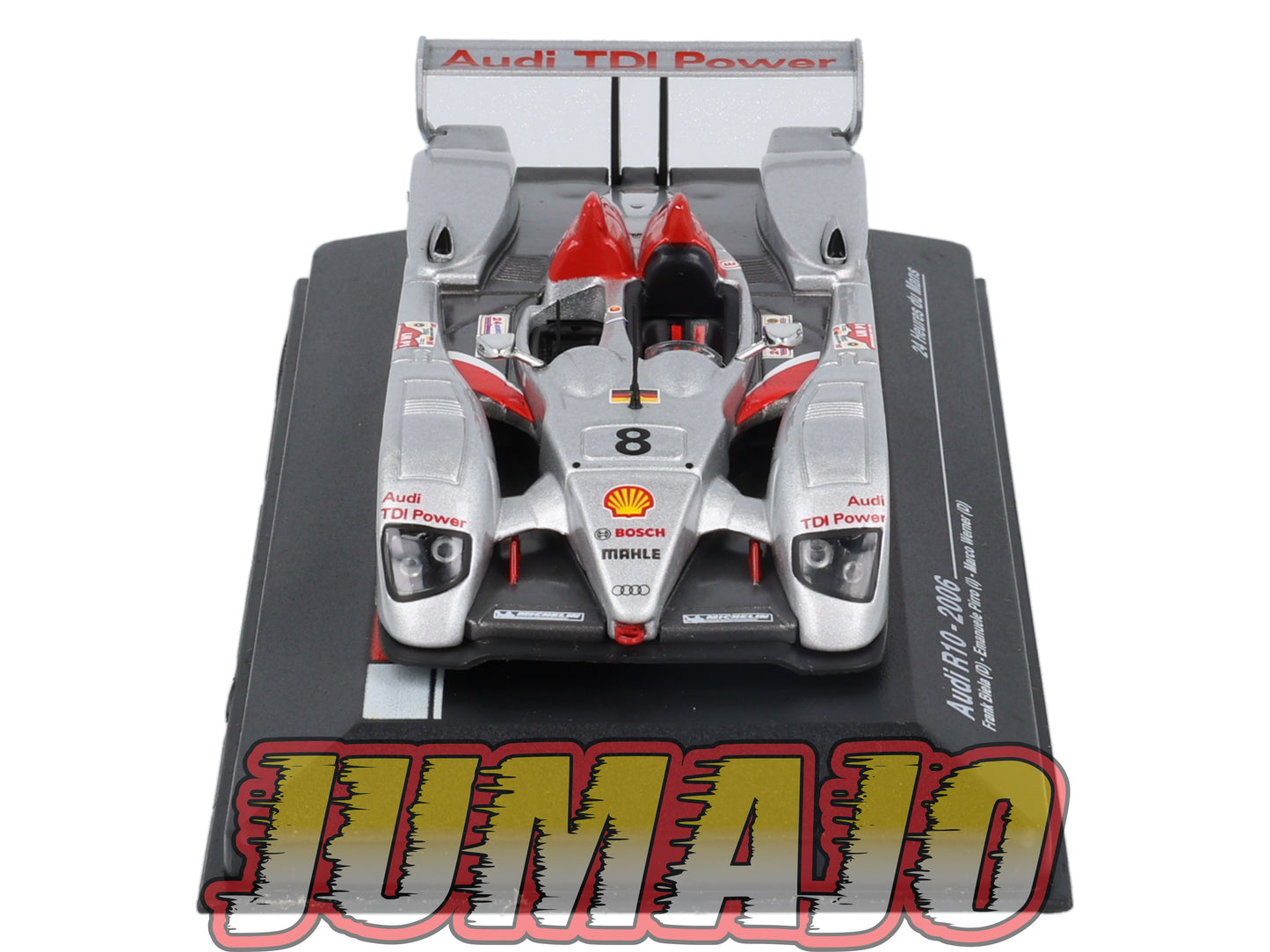 MS20 1/43 IXO Altaya 24H Du Mans AUDI R10 WINNER 2006 F.Biela #8