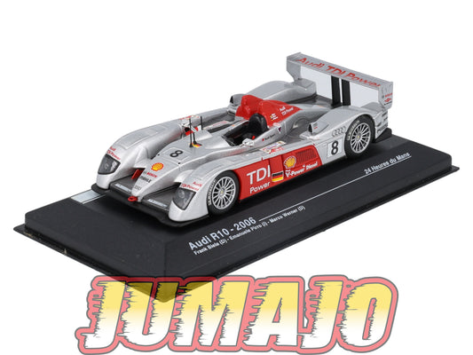 MS20 1/43 IXO Altaya 24H Du Mans AUDI R10 WINNER 2006 F.Biela #8