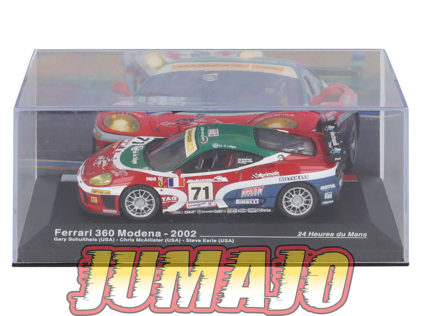 MS23 1/43 IXO Altaya 24H Le mans FERRARI 360 Modena 2002 G.Schultheis #71