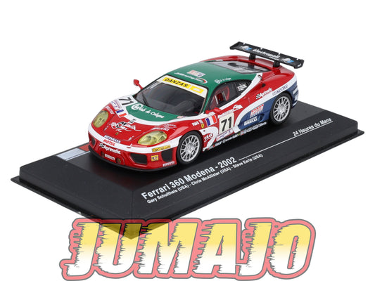 MS23 1/43 IXO Altaya 24H Le mans FERRARI 360 Modena 2002 G.Schultheis #71