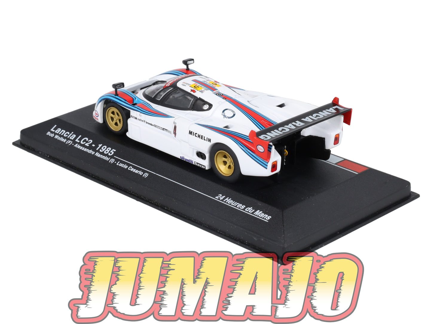 MS25 1/43 IXO Altaya 24H Du Mans LANCIA LC2 B.Wollek 1985 #4