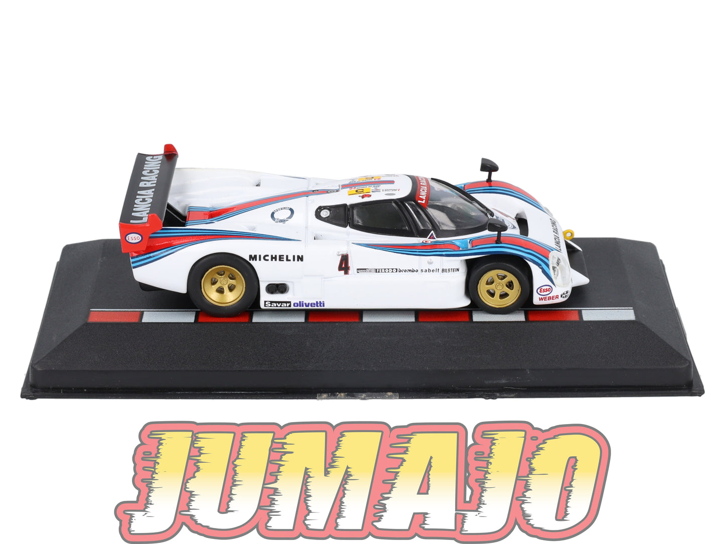 MS25 1/43 IXO Altaya 24H Du Mans LANCIA LC2 B.Wollek 1985 #4