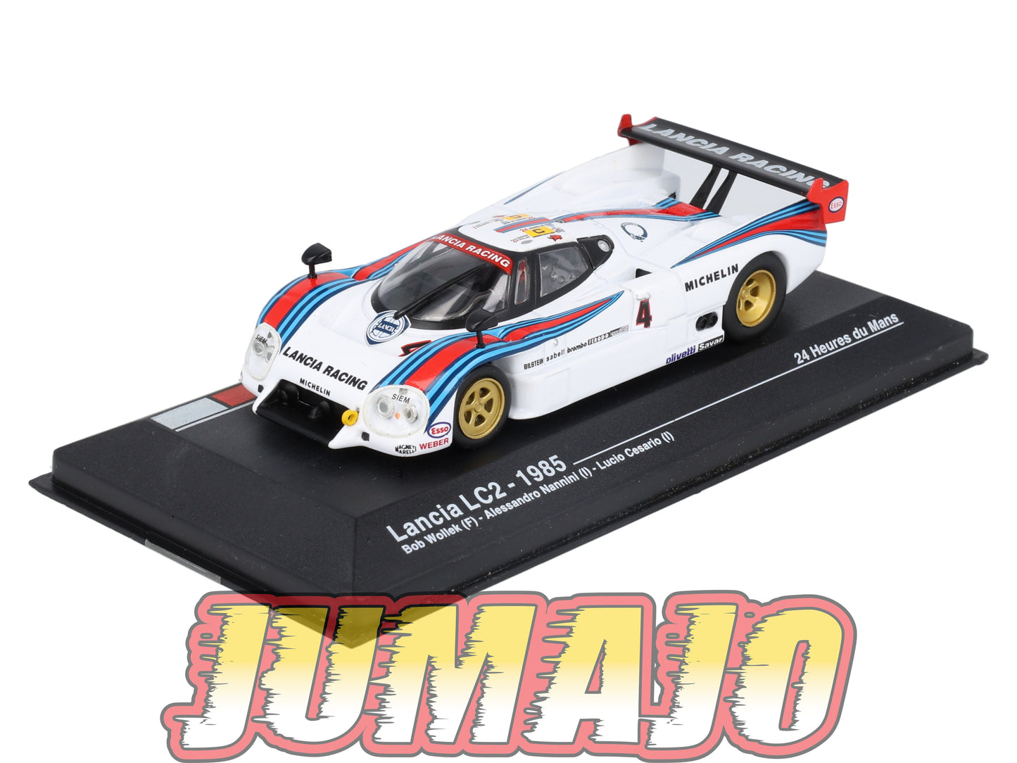 MS25 1/43 IXO Altaya 24H Du Mans LANCIA LC2 B.Wollek 1985 #4