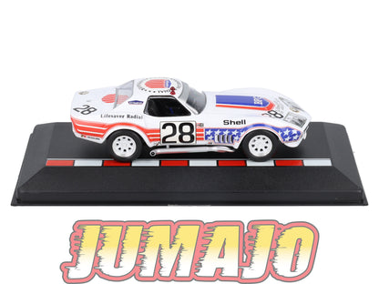 MS26 1/43 IXO Altaya 24H Du Mans CHEVROLET Corvette J.Greenwood 1972 #28